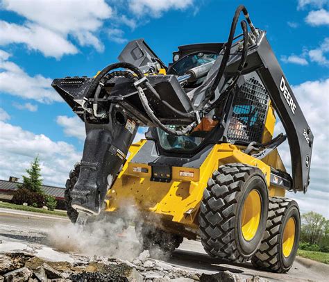 operating john deere skid steer breaker|john deere skid steer attachment.